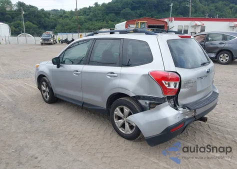 2015 Subaru Forester 2.5I z USA, uszkodzony, nr VIN JF2SJABC8FH434889